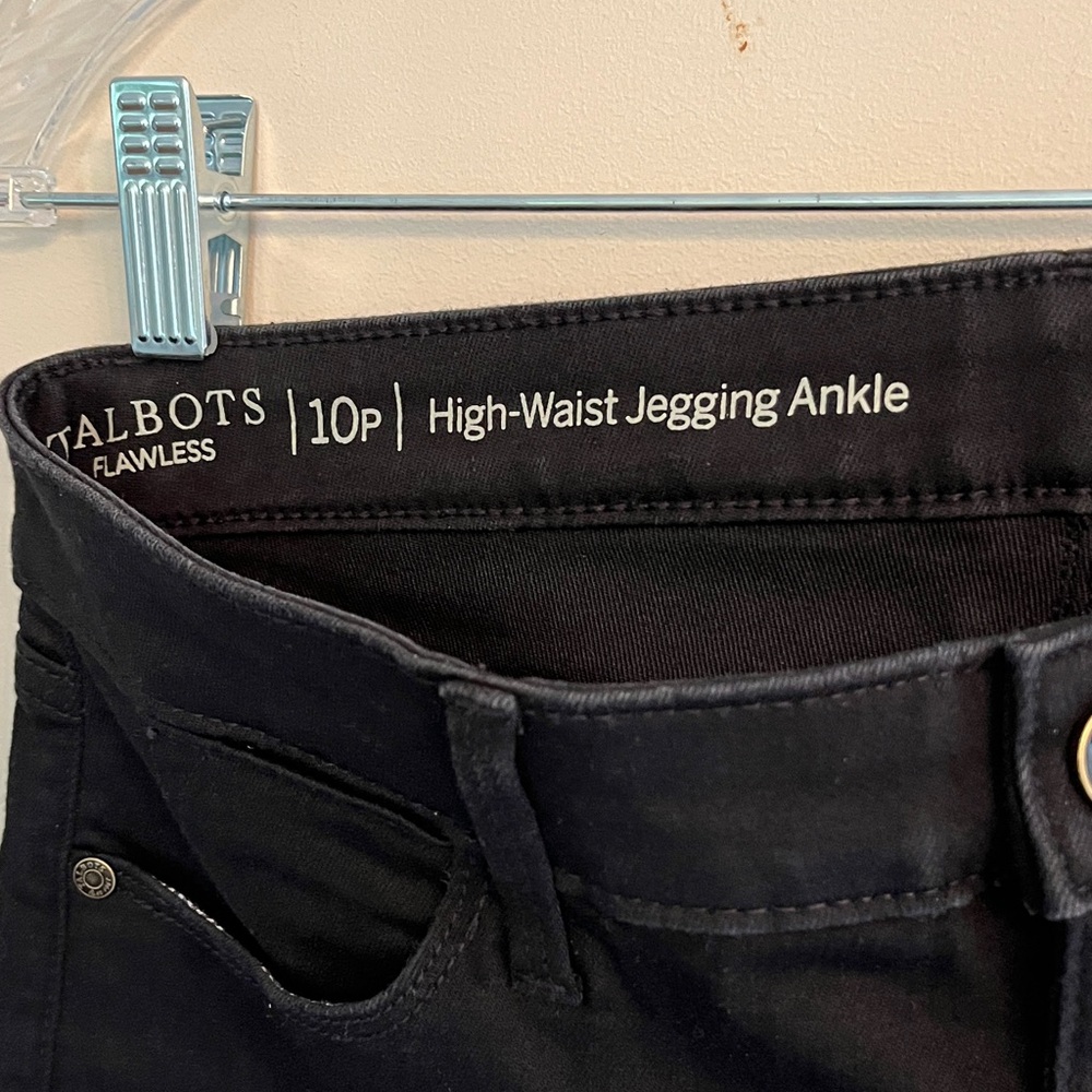 Talbots High Rise Black Jeans - Picture 3 of 3